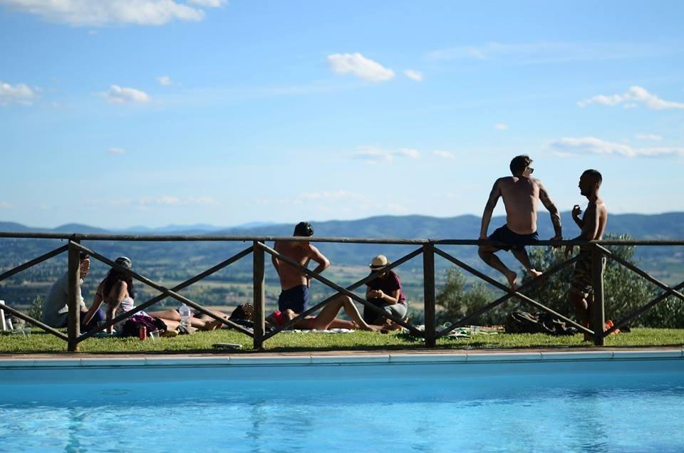 Agriturismo Villa Gabbiano Capodacqua  Luaran gambar